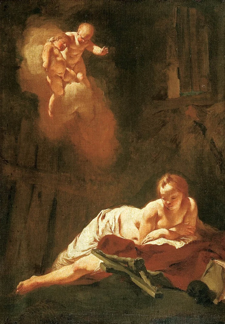 La Madeleine pénitente, by Giovanni Battista Piazzetta, unspecified, 1720