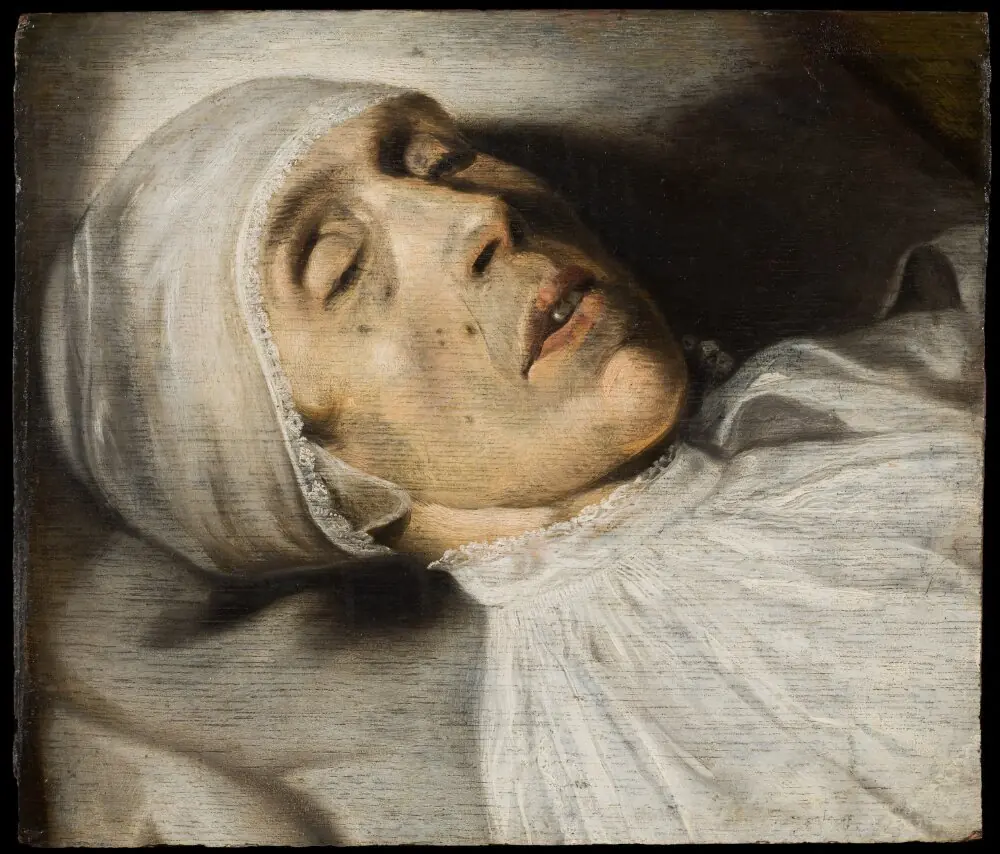 A Man at His Death Bed