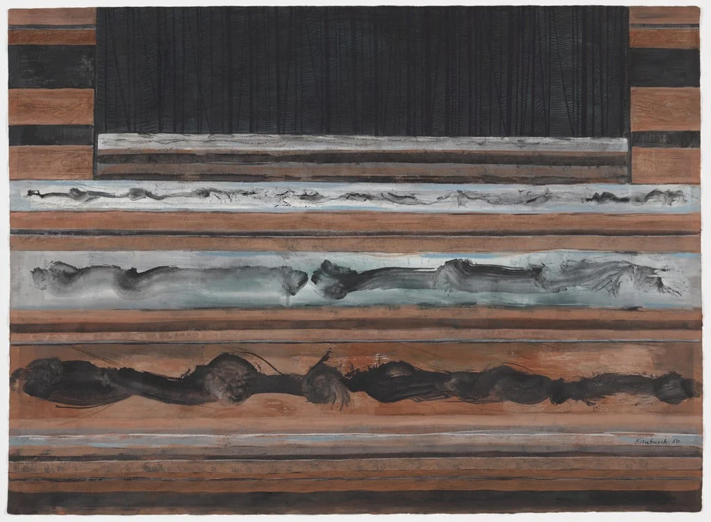 Untitled, by William Kienbusch, ink, 1950