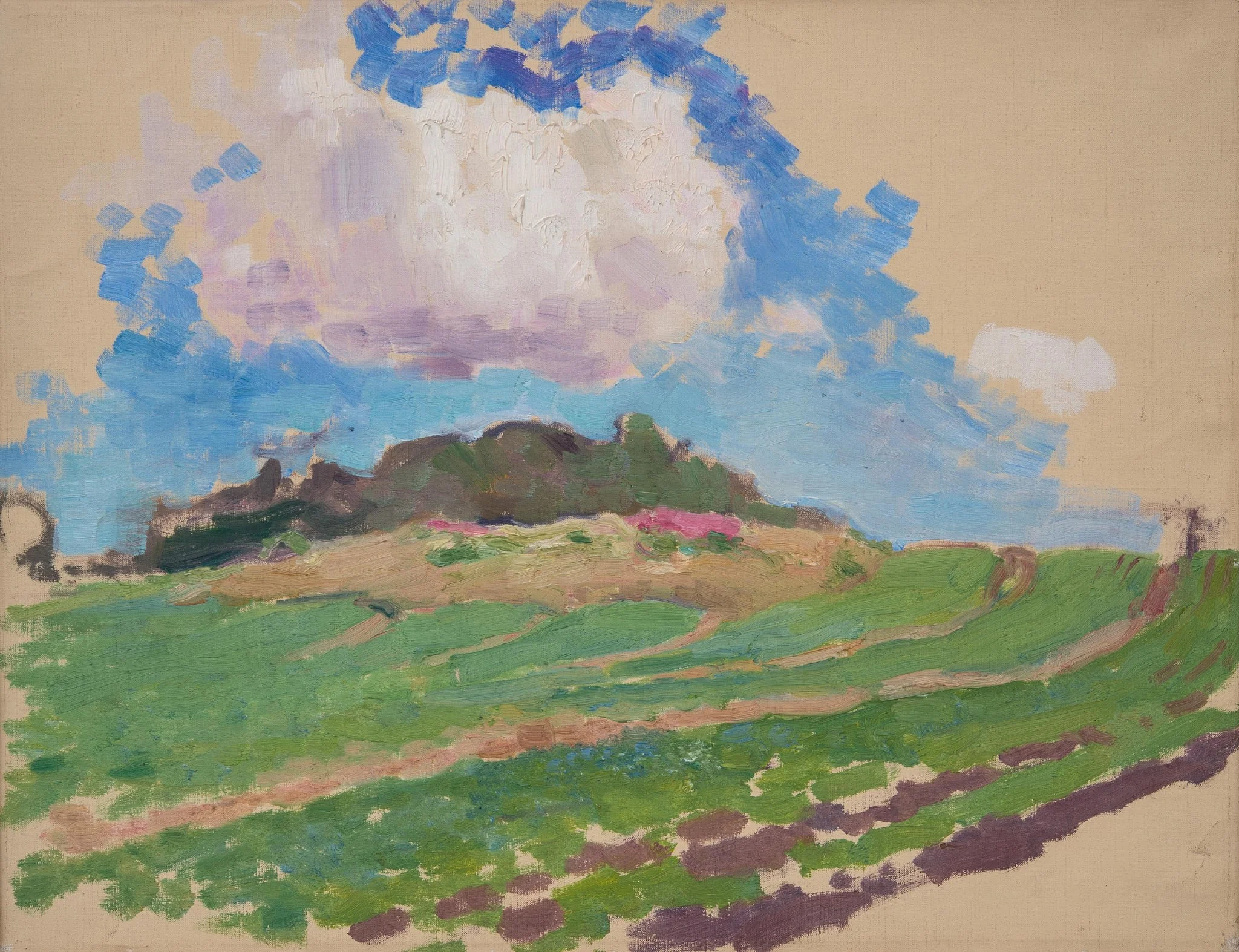 Pilviharjoitelma (Keto ja pilvet), by Eero Järnefelt, 1910