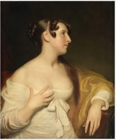 Portrait of Elizabeth O'Neill (1791-1872), Actress