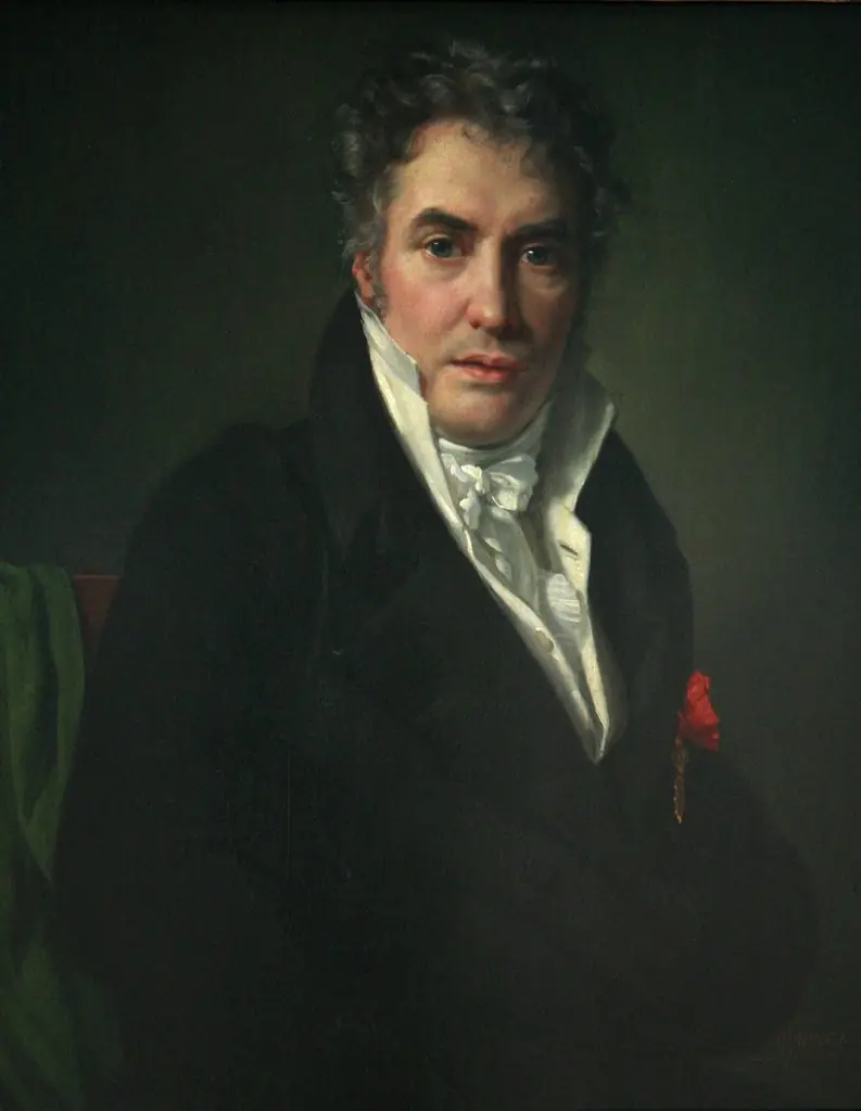 The painter Jacques-Louis David