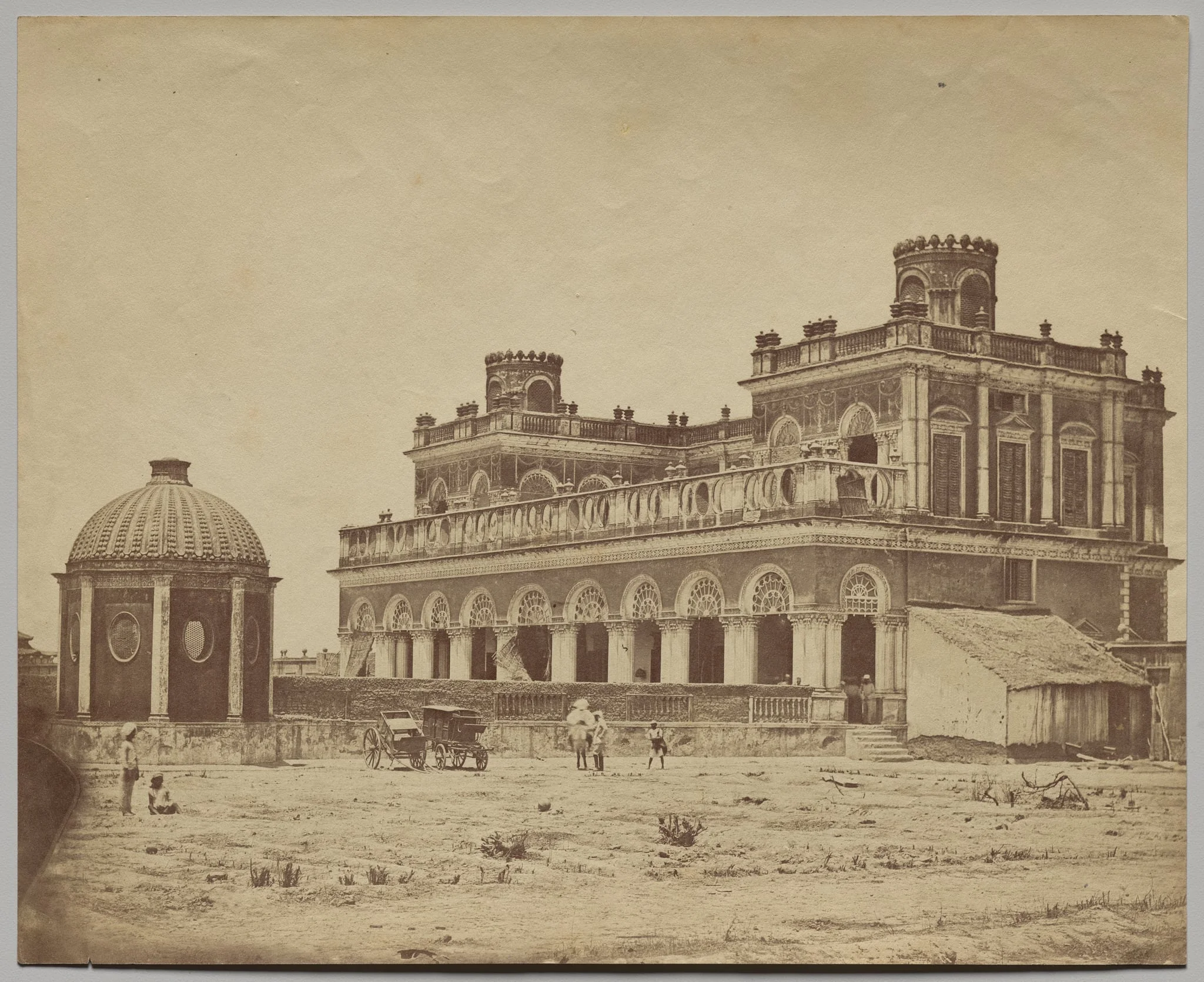The Musabagh, by Felice A. Beato, 1858