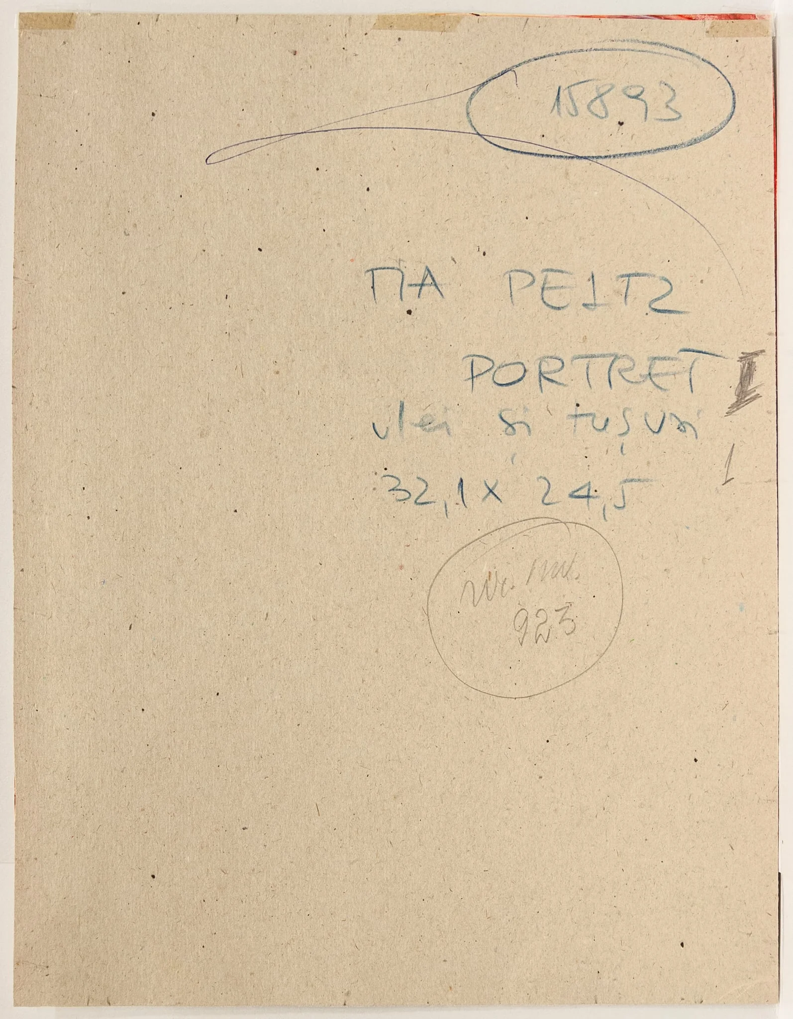 Portret I, by Tia Peltz, 1950
