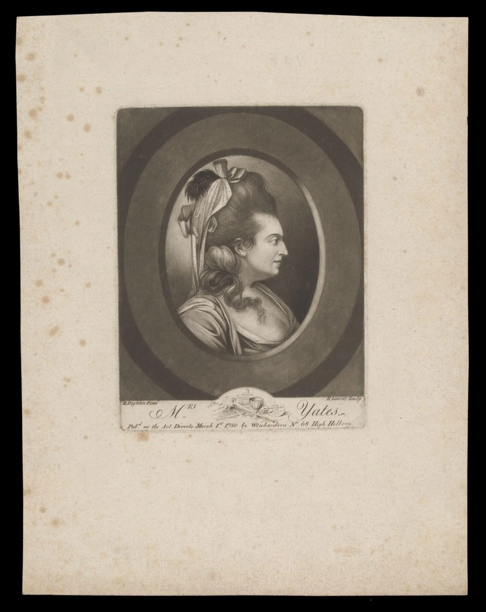 H Beard Print Collection, by Robert Dighton, 1
