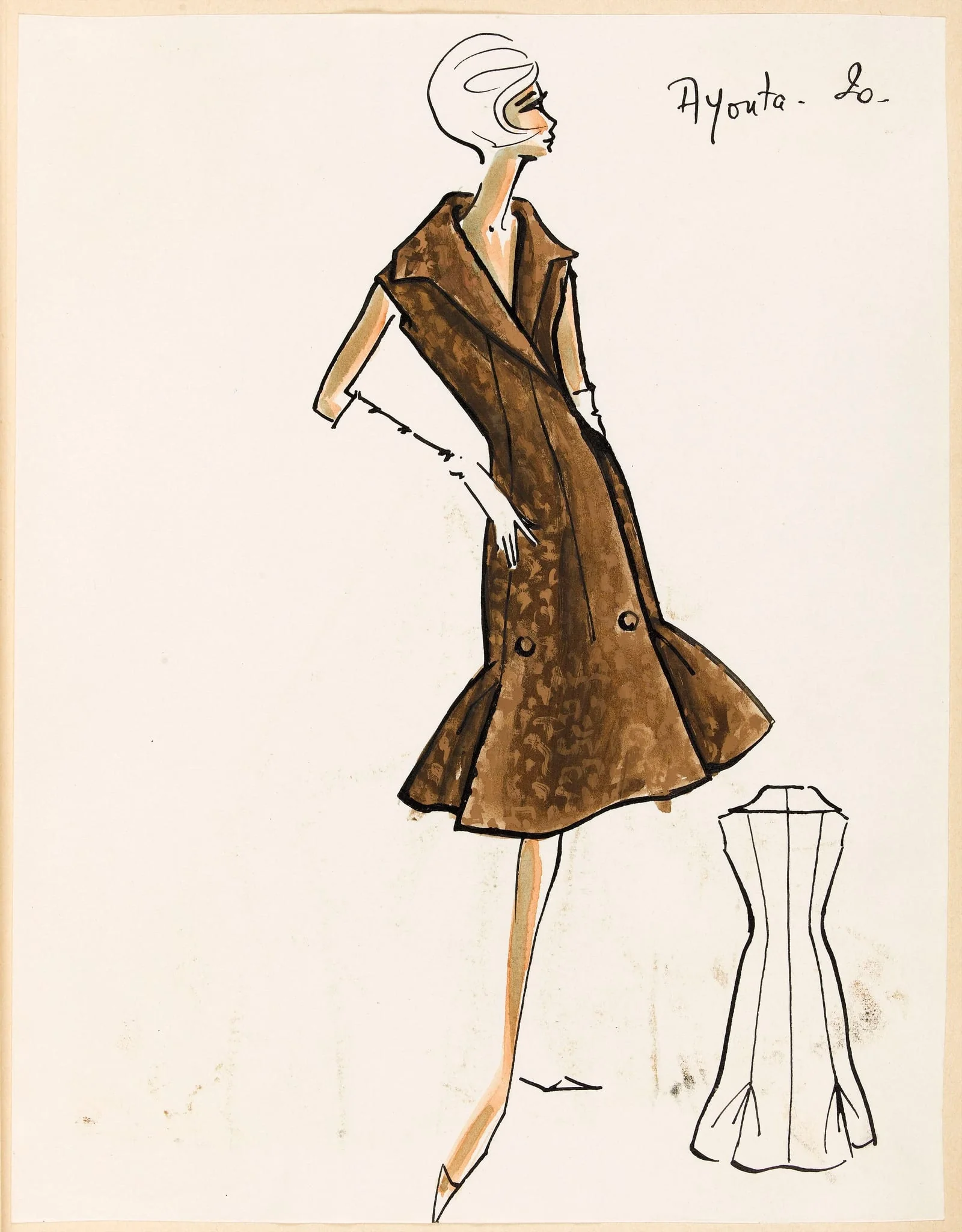 Ayouta, by Carven, 1959