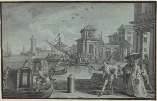 Venetian Fantasy with the Dogana