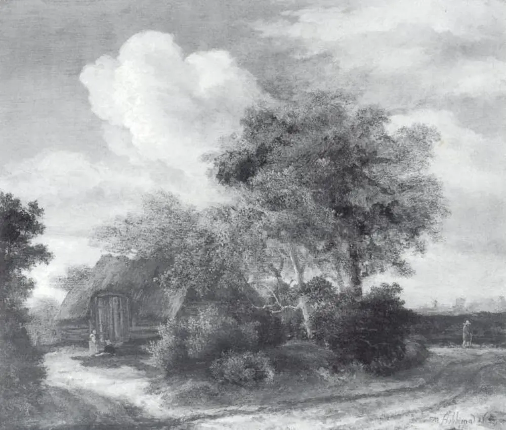 Hut along a Roadside