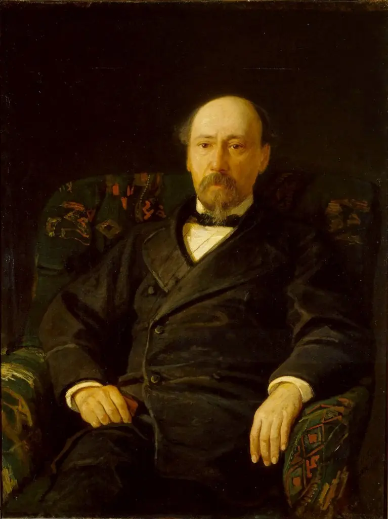 Portrait of Nikolai Nekrasov
