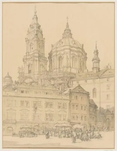 Church of St. Mikaláš (St. Nicholas), Prague.