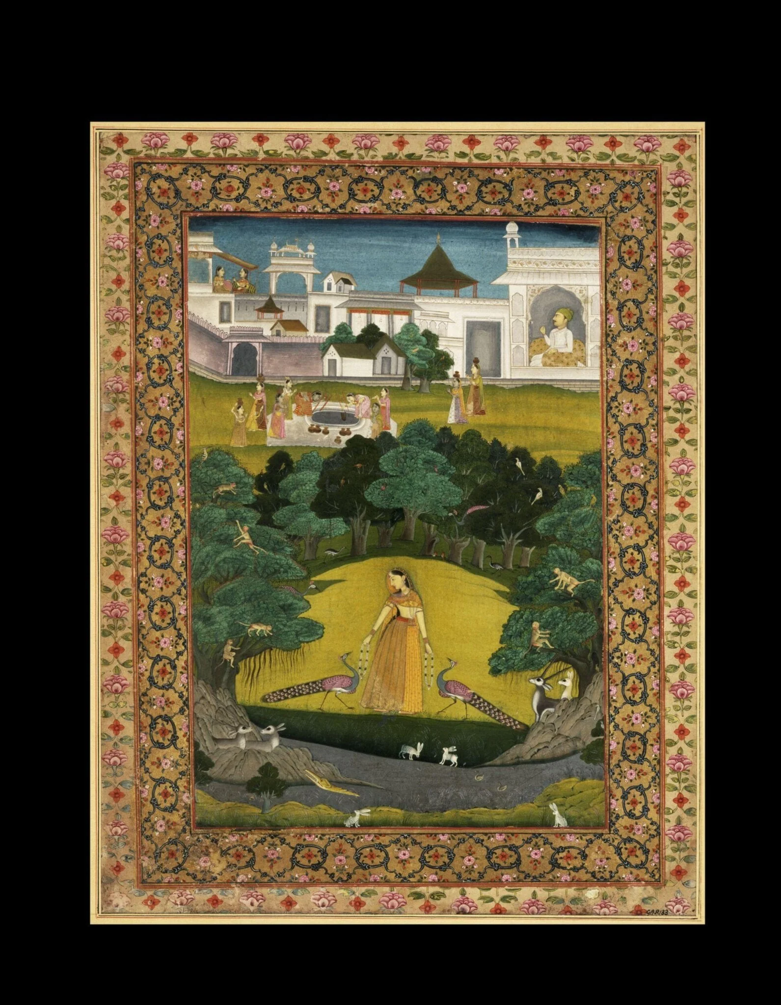Kakubha ragini, by Unknown, paint, 1770