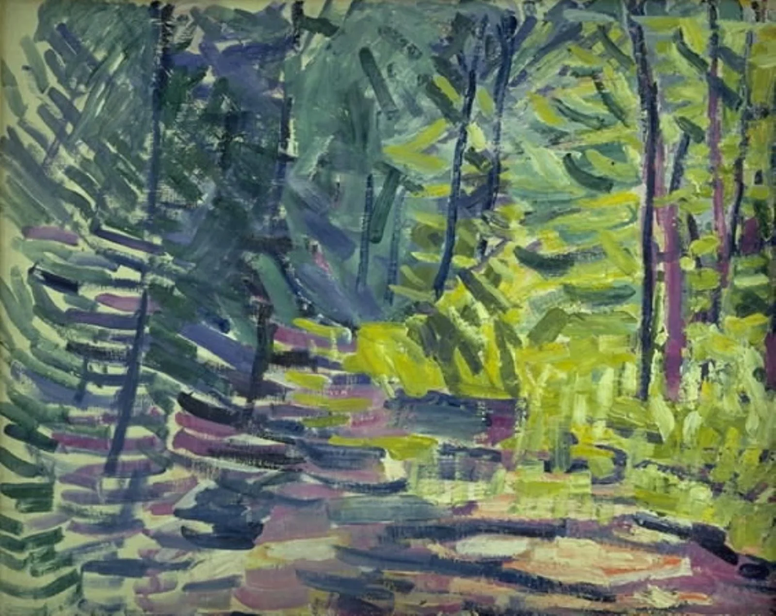 Forest Picture, by Unknown, 1941