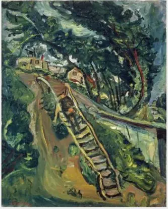 Landscape with Flight of Stairs