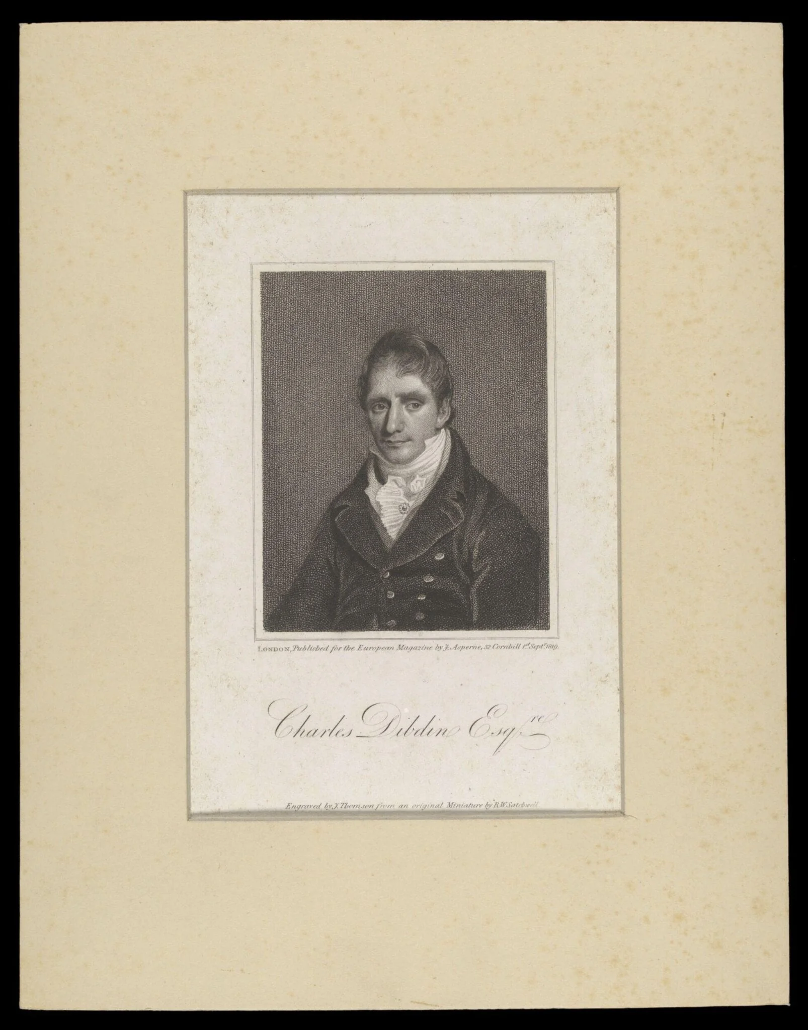 H Beard Print Collection, by Robert William Satchwell, 1