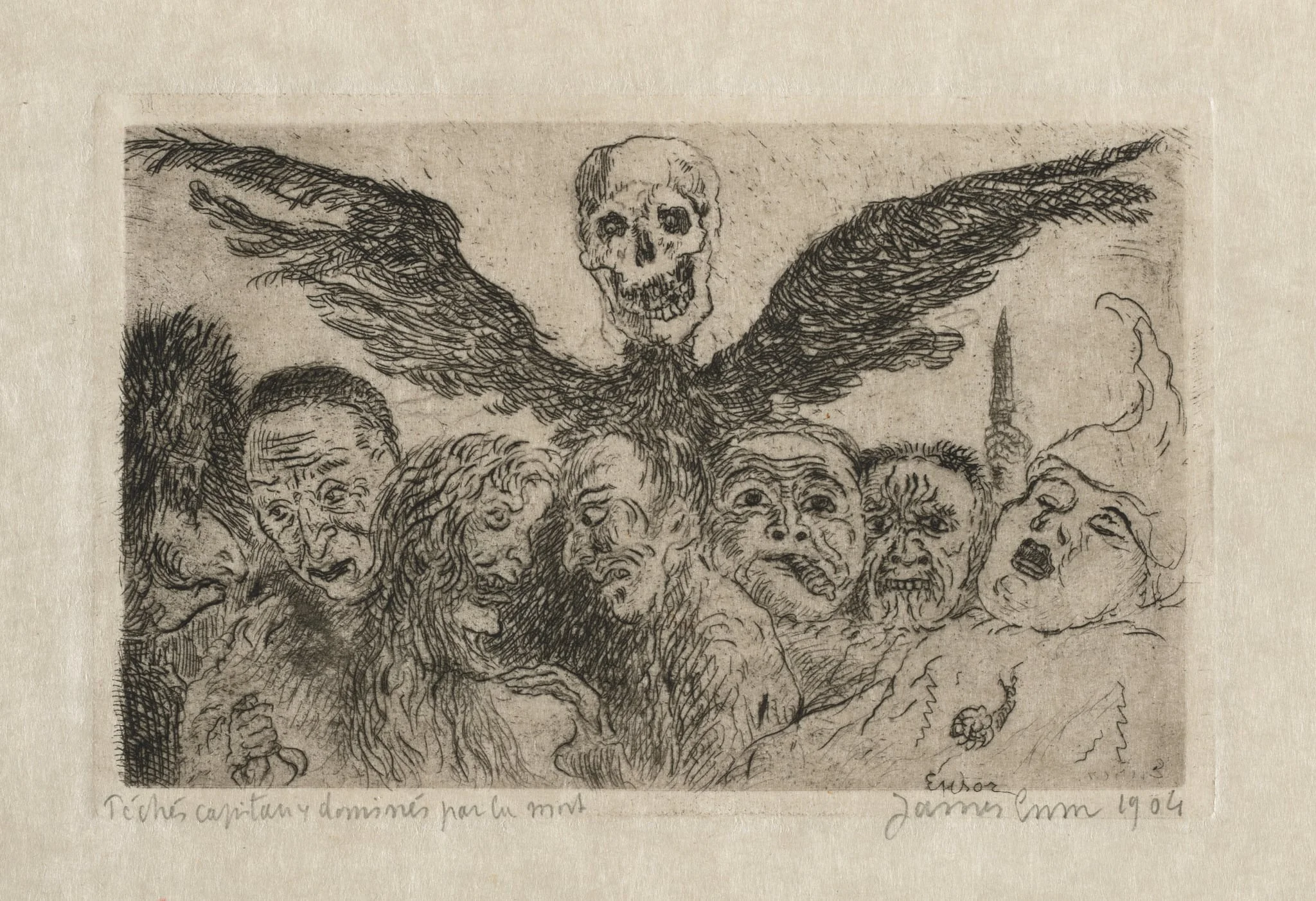 The Seven Deadly Sins, by James Ensor, 1903