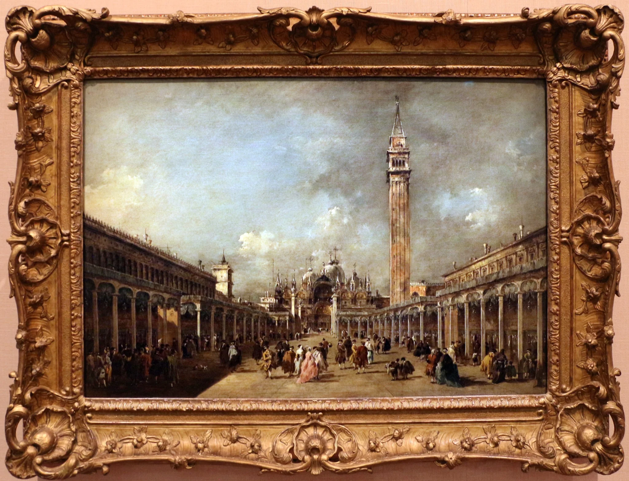 The Feast of the Ascension in St Mark’s Square, by Francesco Guardi, unspecified, 1775