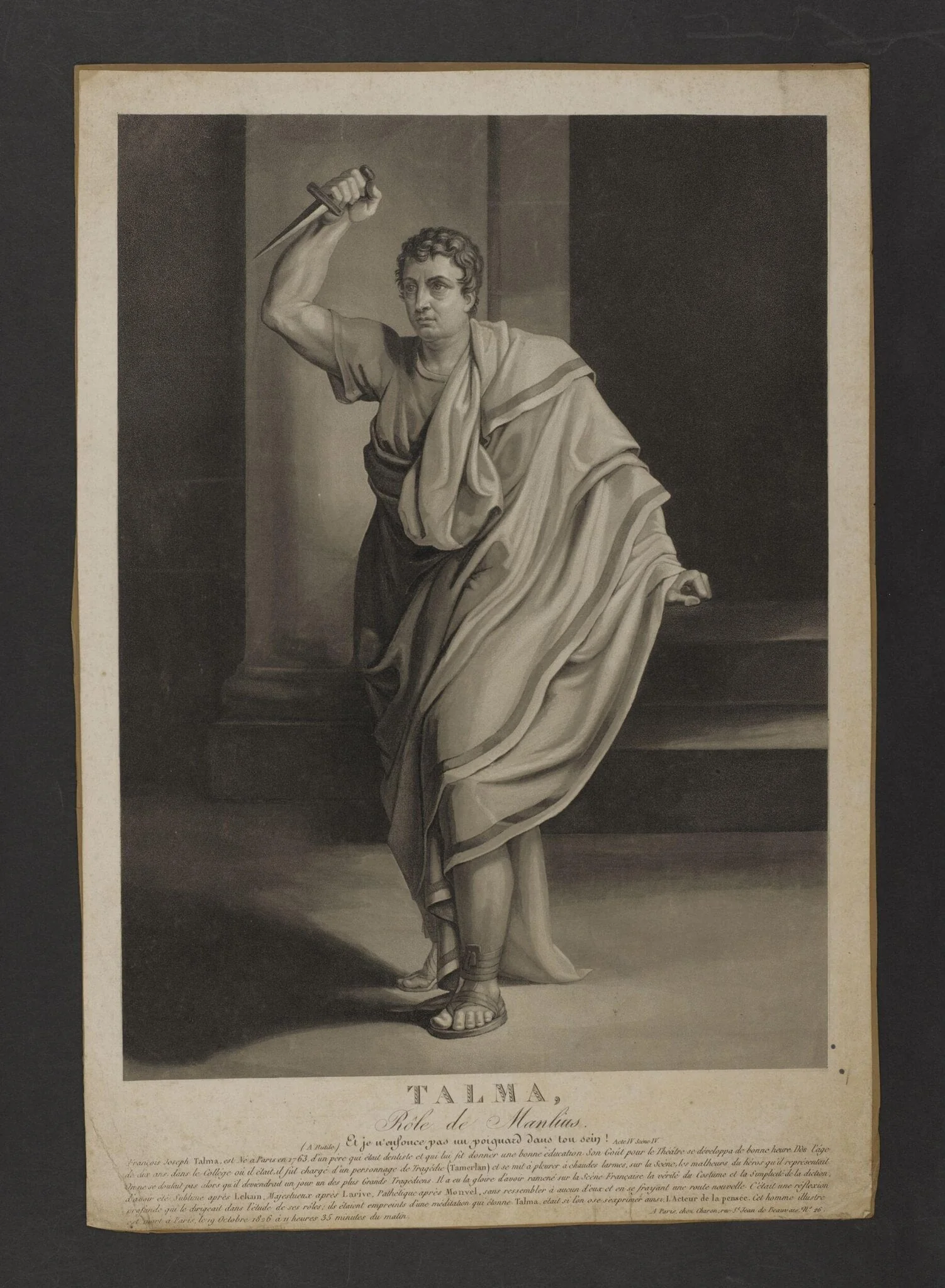 H Beard Print Collection, by Charon, 1850