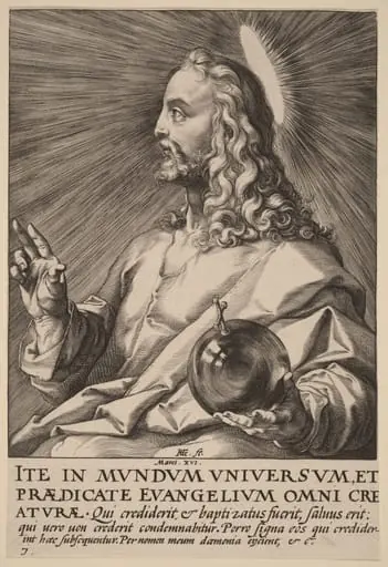 Christ as Salvator Mundi