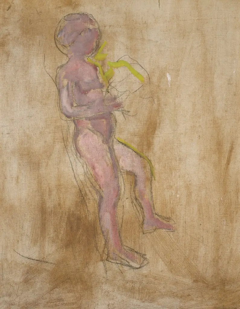 Alma Mater: Fragment with Playing Child