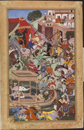 Bairam Khan is Assassinated by an Afghan at Patan