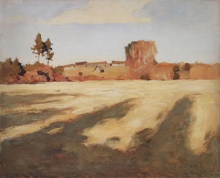 Autumn. Sunny Day, by Isaac Levitan, oil, 1899