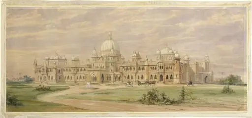 Palace of the Gaekwad of Baroda (Laxmi Vilas Palace, Vadodara), India