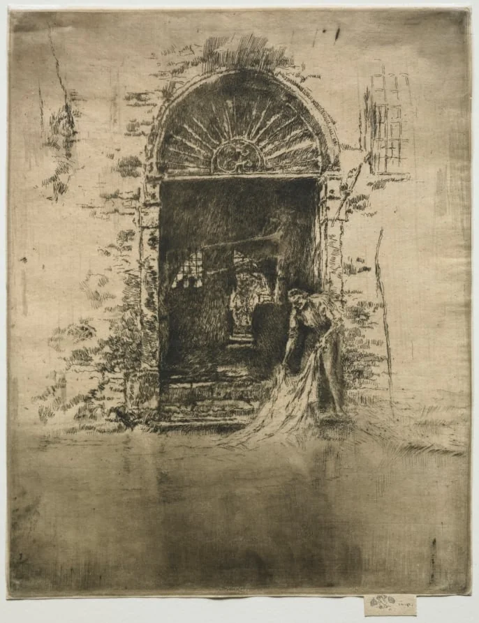 The Dyer, by James McNeill Whistler, 1880