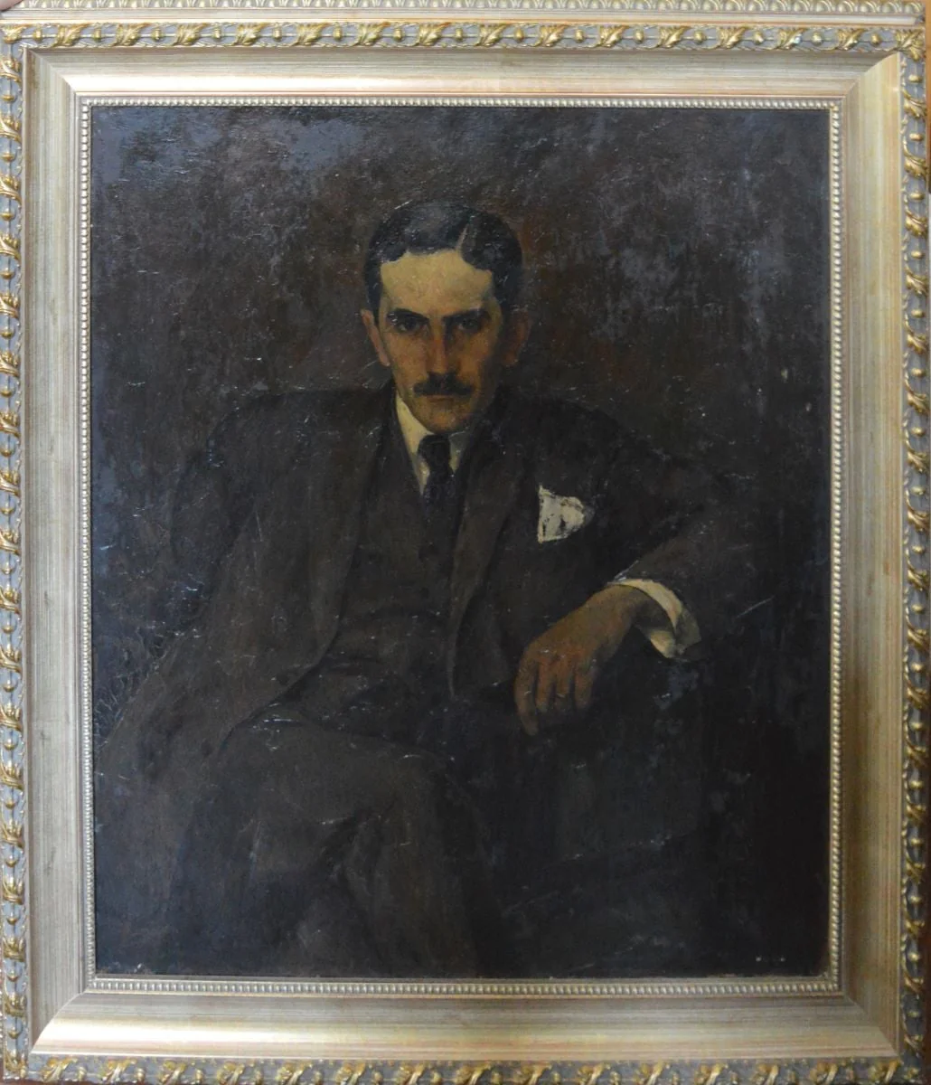 Portret (Nicolae Malaxa), by Ion Theodorescu-Sion, unspecified