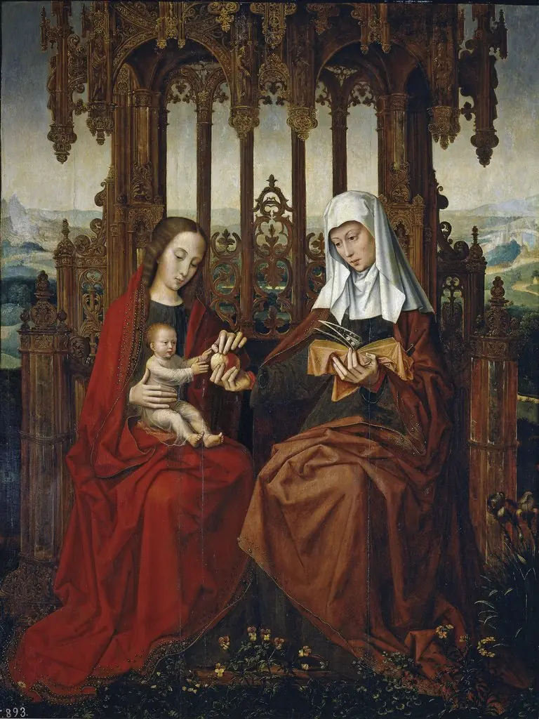 The Virgin and Child with Saint Anne