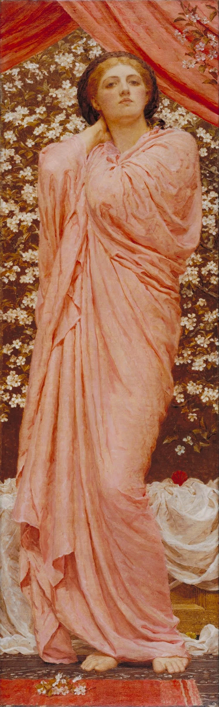 Blossoms, by Albert Joseph Moore, oil, 1891