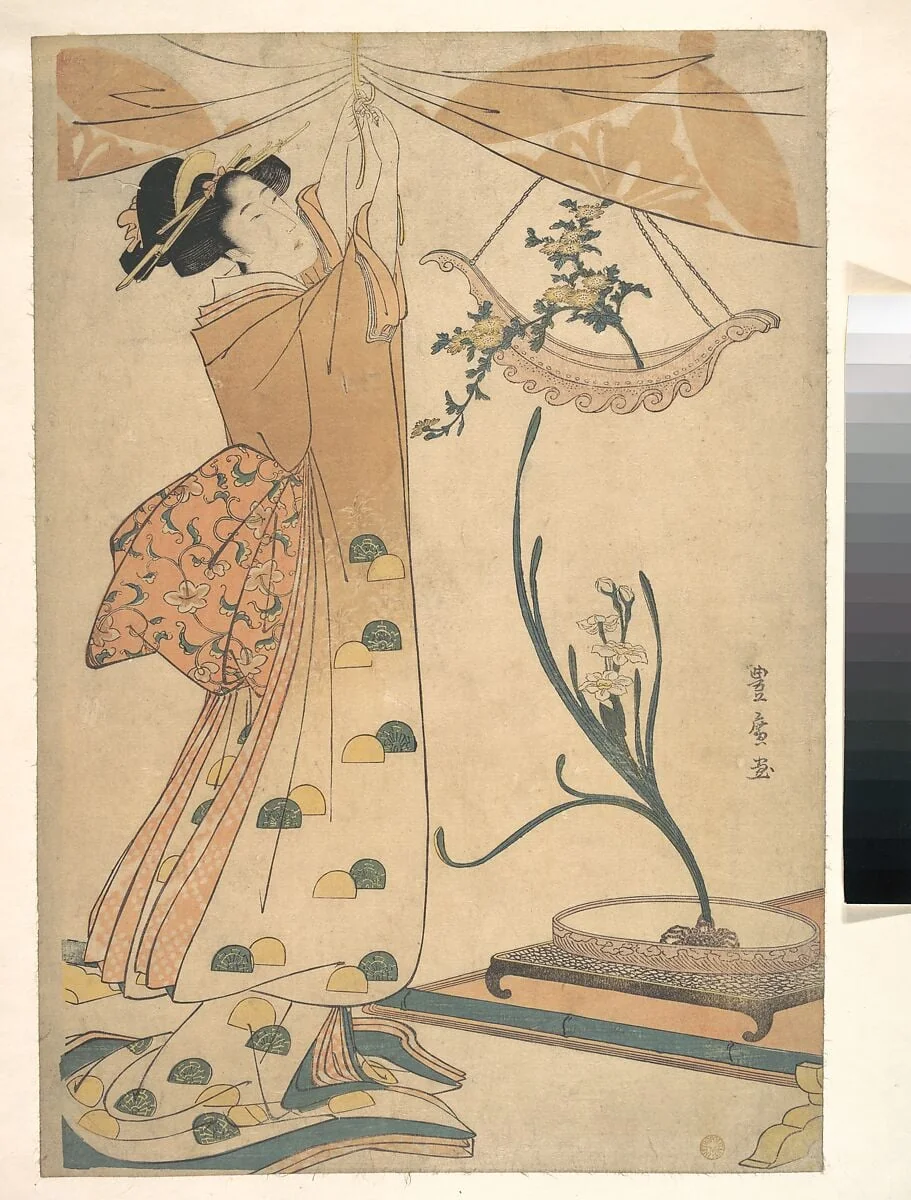 Untitled, by Utagawa Toyohiro, ink, 1805