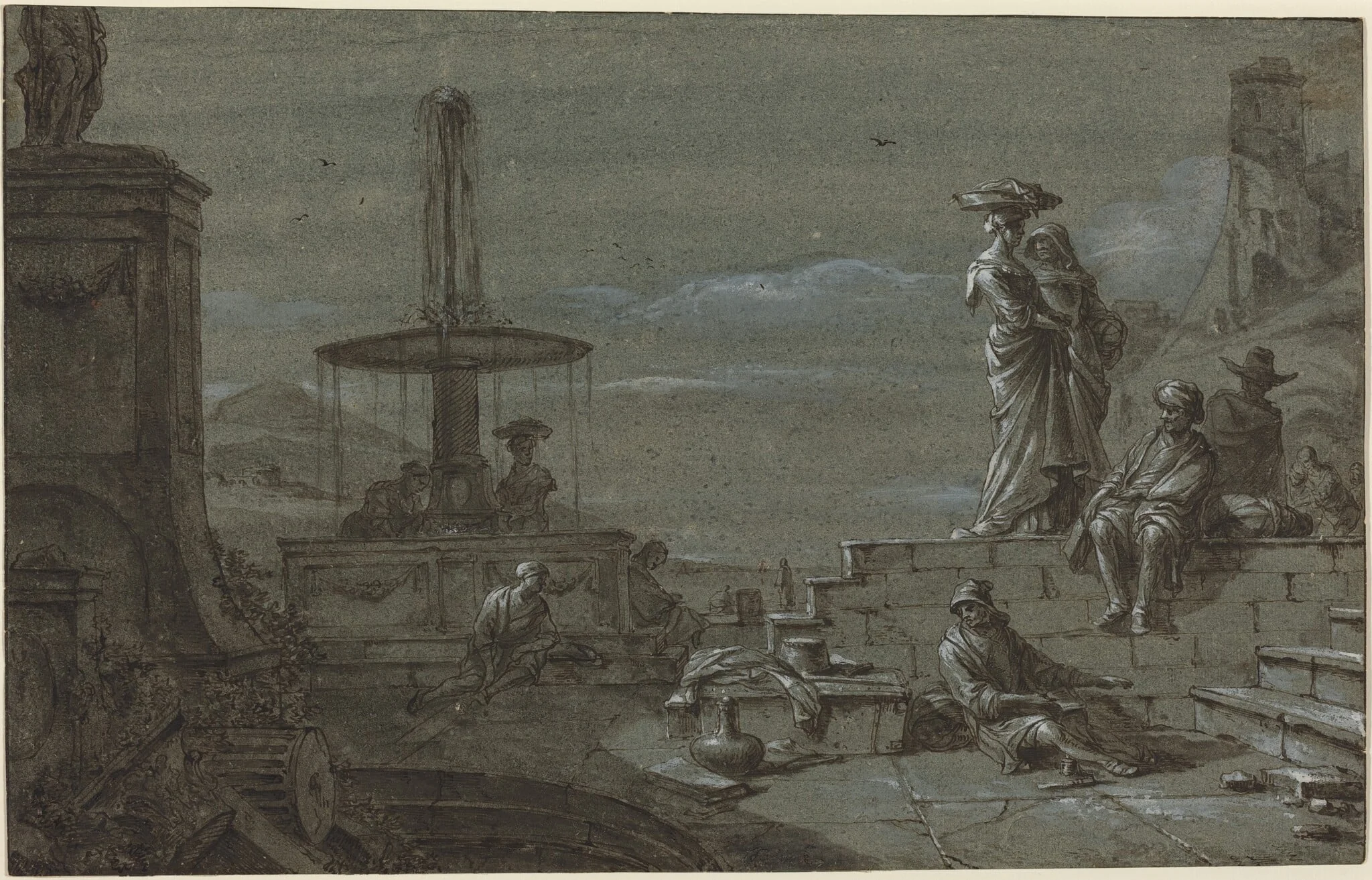 Piazza by Moonlight
