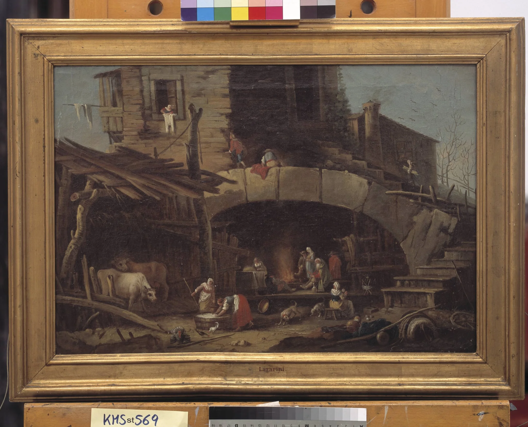 Rustic Scene, by Unknown, 1750