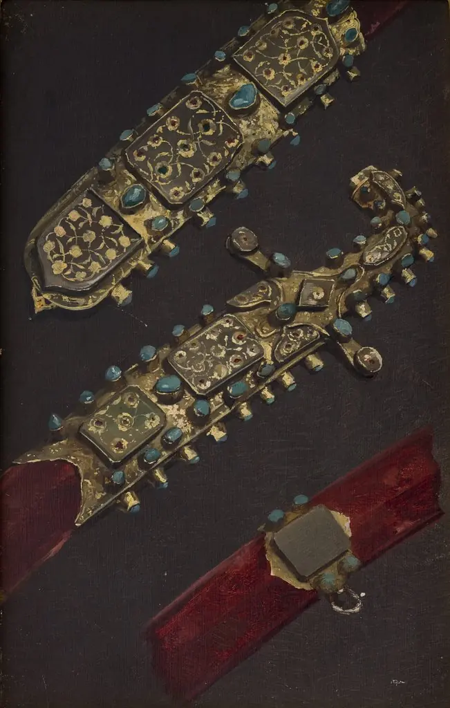 Study of a Turkish Sabre from the 17th C.