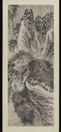 清  石濤(朱若極)  黃山三十六峰意圖  軸|Thirty-six Peaks of Mount Huang Recollected