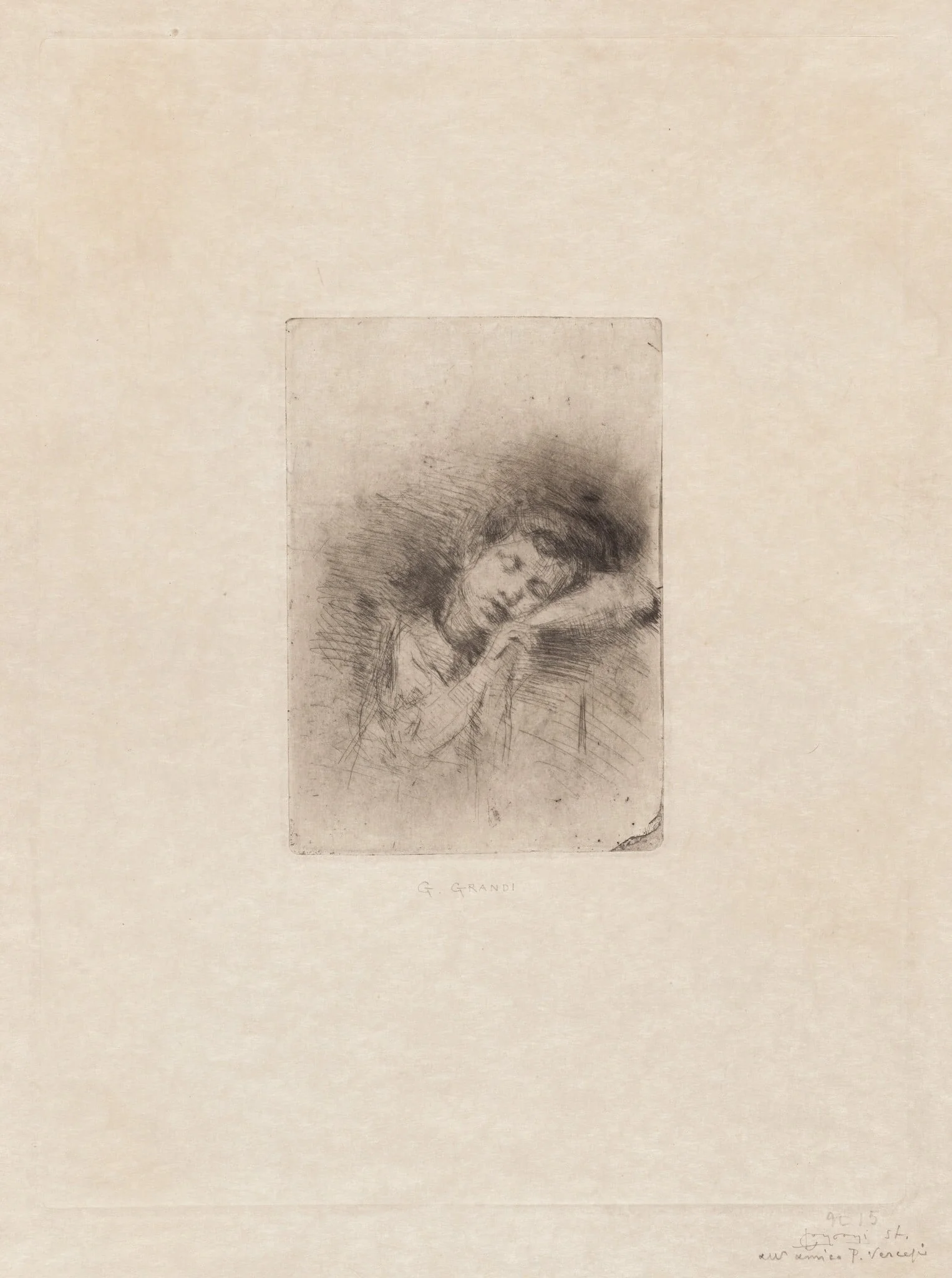 Bimbo che dorme (Sleeping Boy)