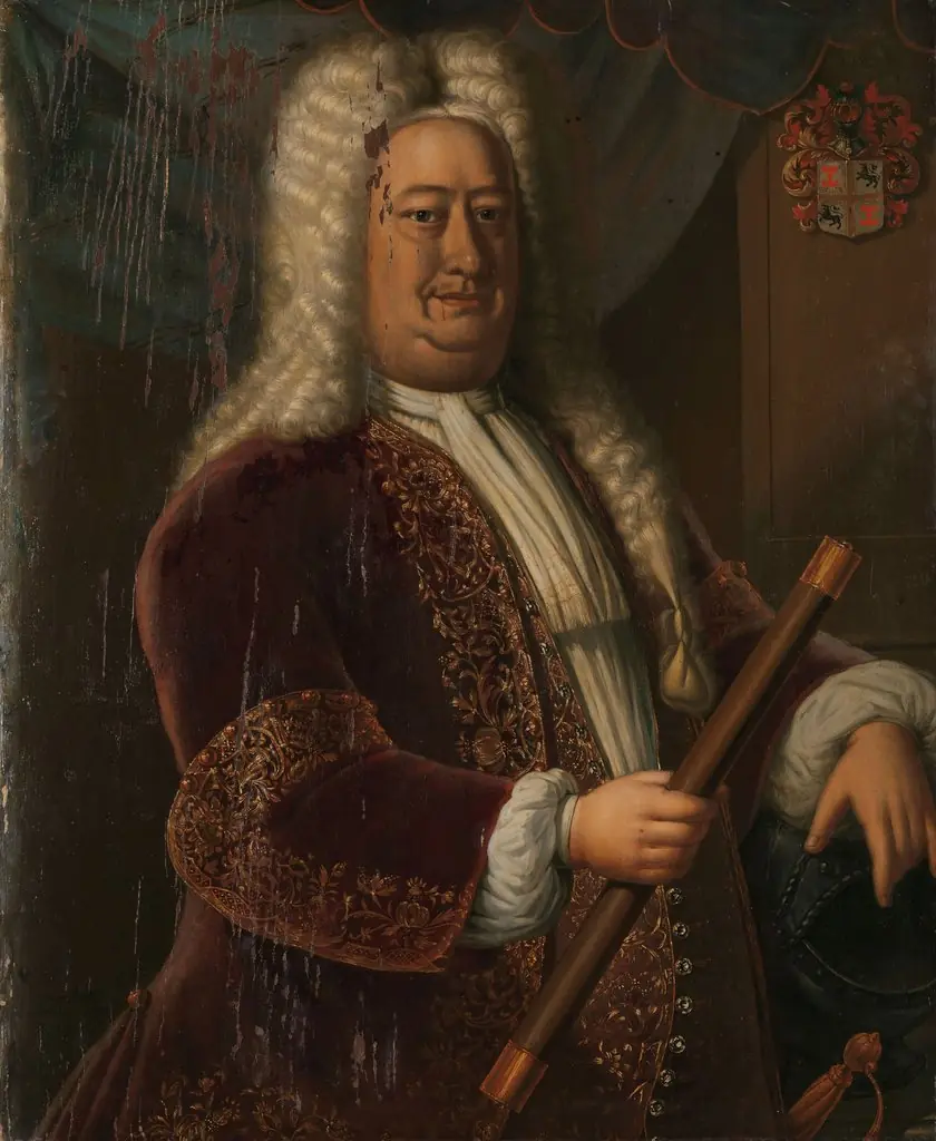 Portrait of Dirk van Cloon, Governor-General of the Dutch East Indies