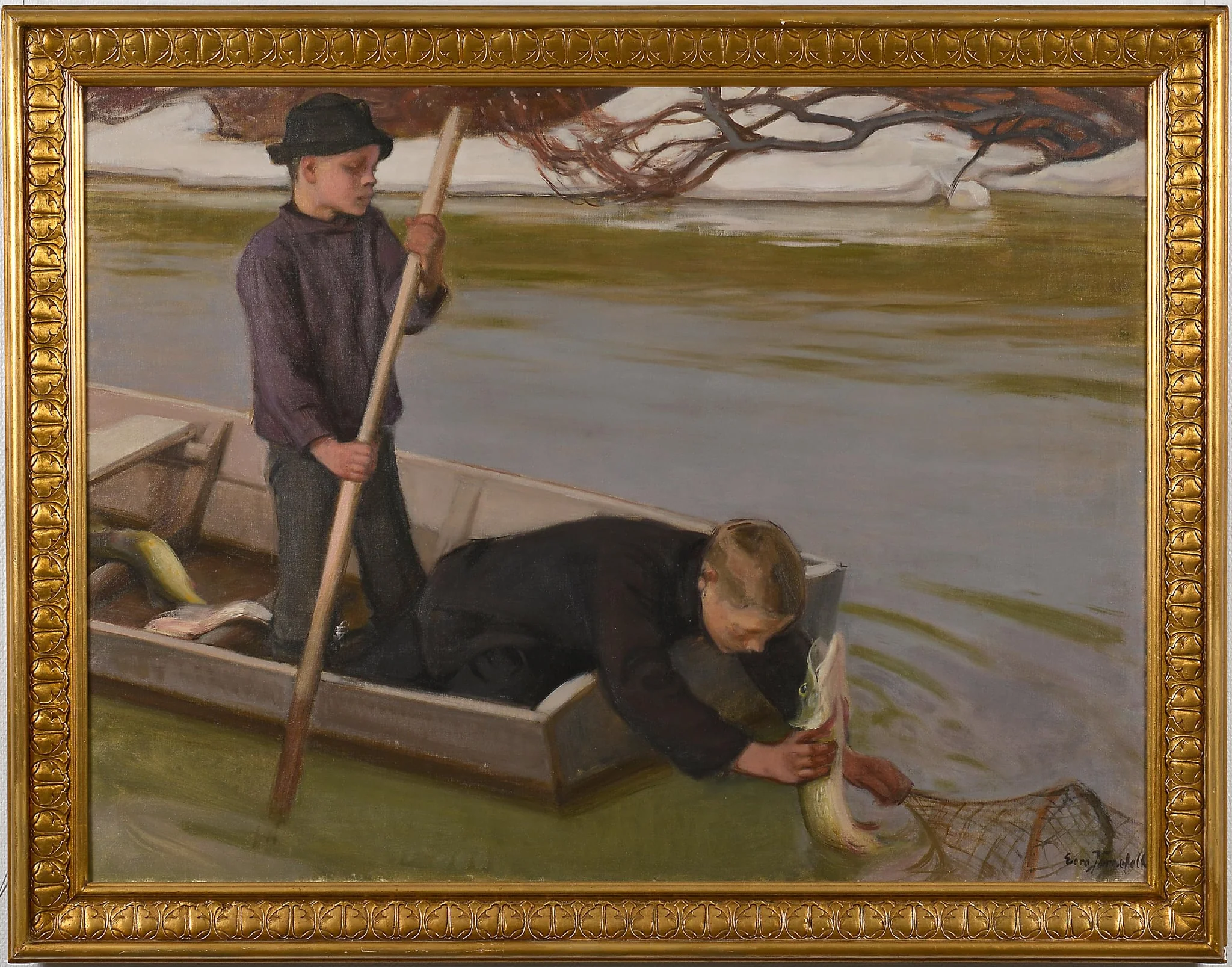 Kalastavia poikia, by Eero Järnefelt