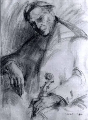 Portret George Enescu
