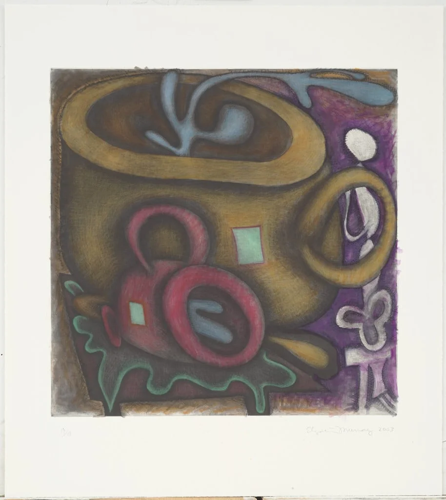 Untitled, by Elizabeth Murray, watercolor, 2003