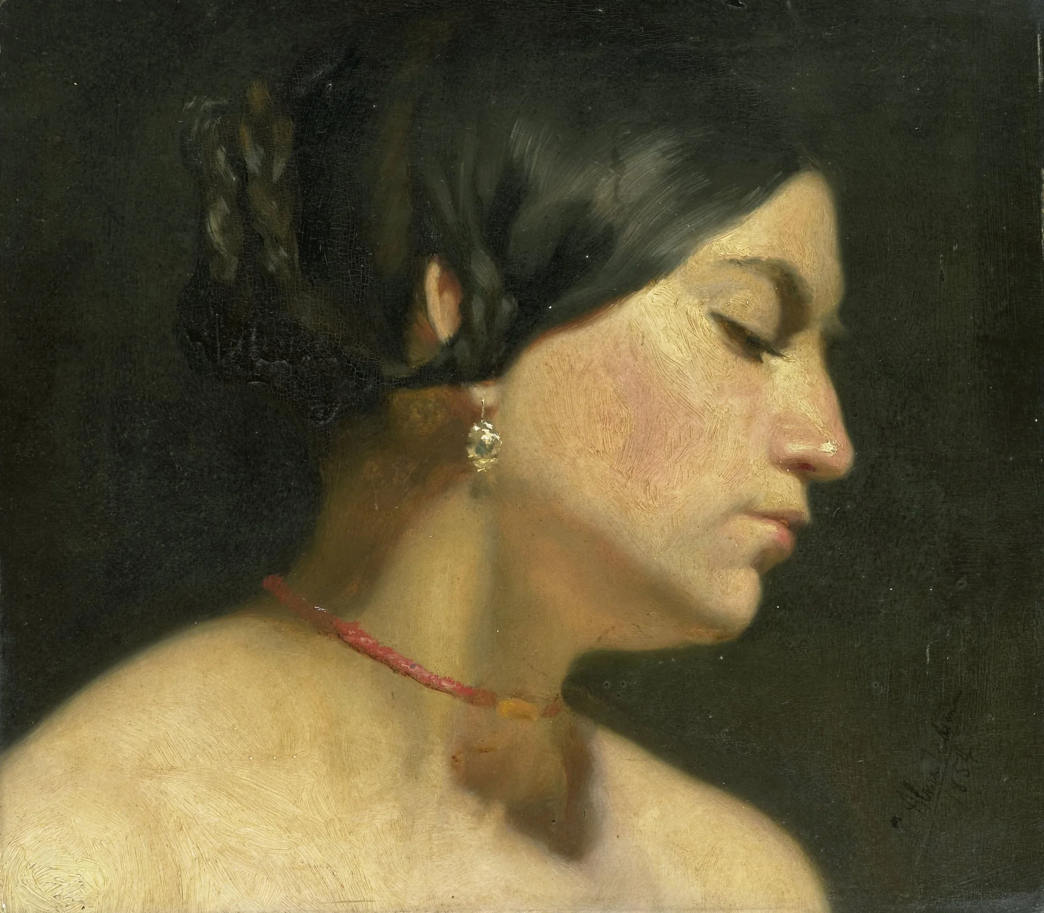 Mary Magdalene, by Unknown, unspecified, 1854