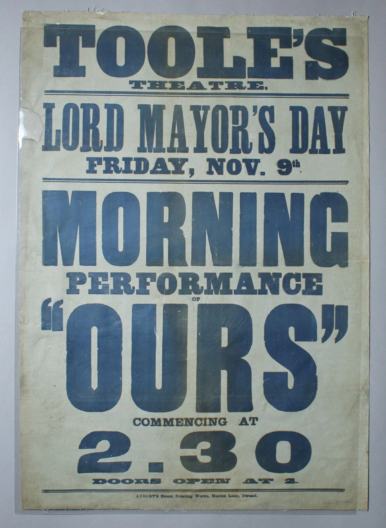 Ours, by Aubert's Steam Printing Works, 1850