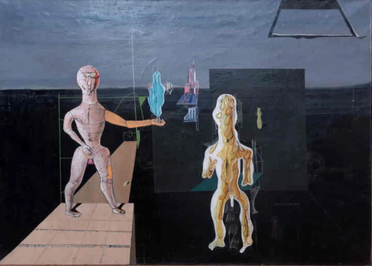 Flacăra albastră, by Victor Brauner, unspecified