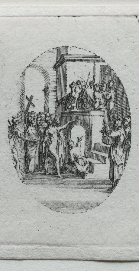 The Mysteries of the Passion:  Christ Presented to the People, by Jacques Callot, 1631