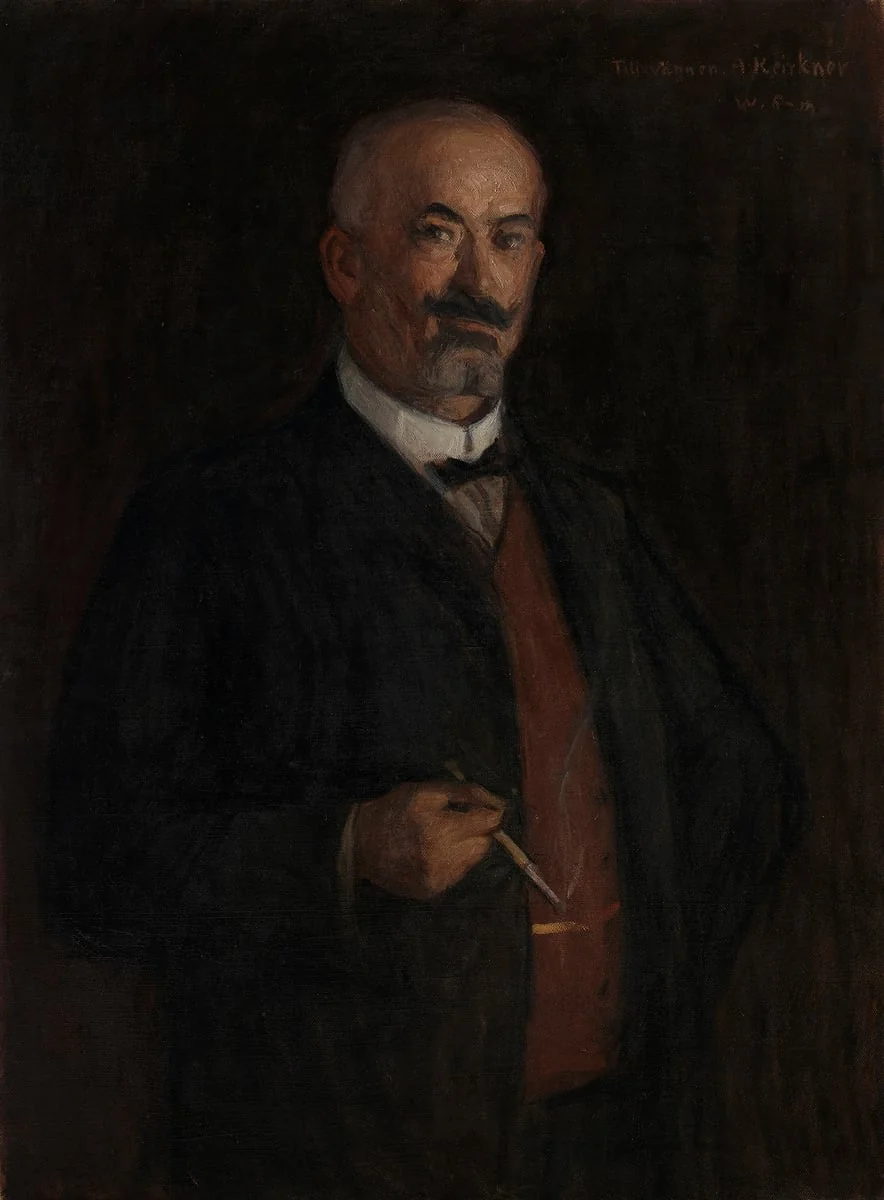 Tehtailija August Keirknerin muotokuva