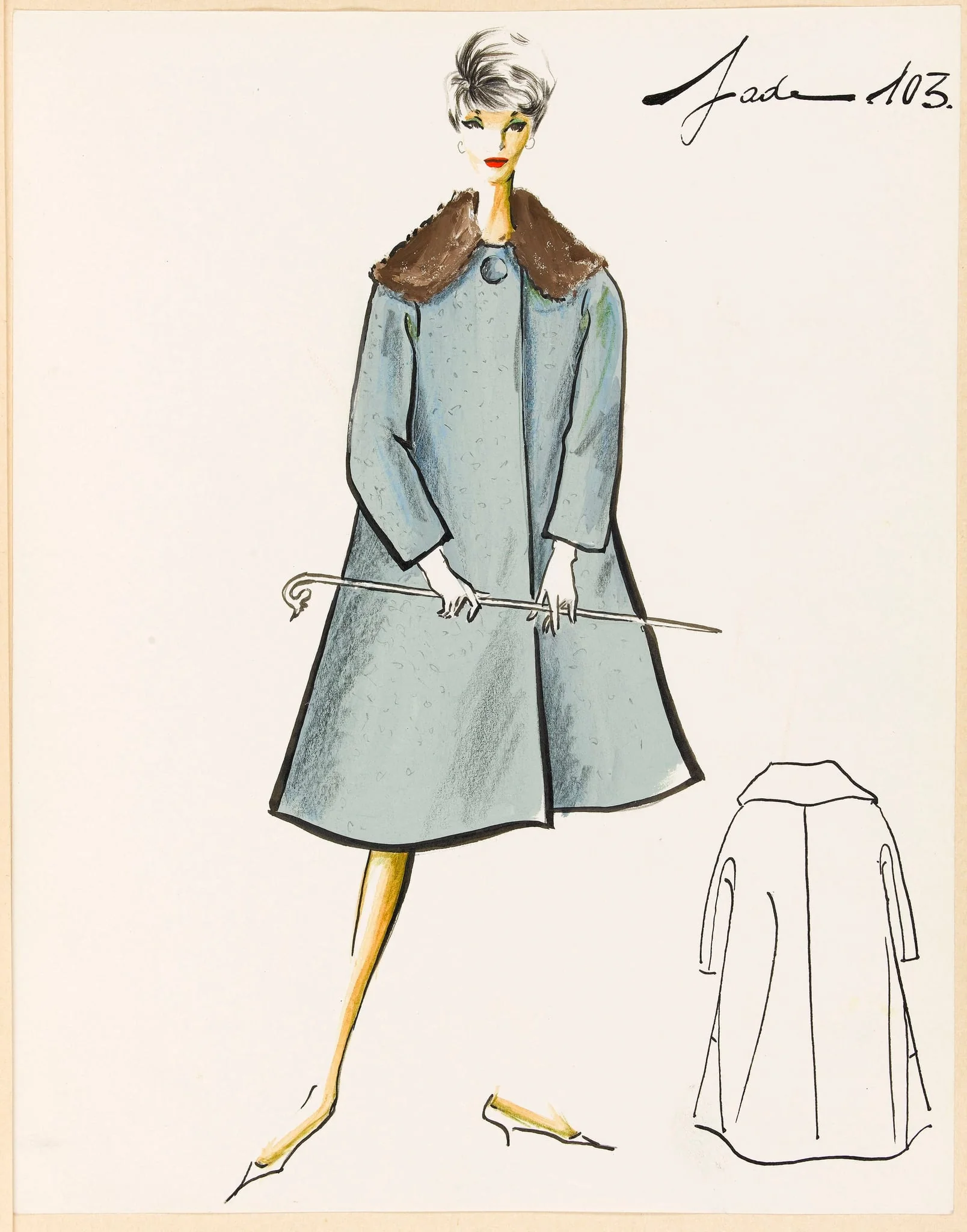 Jade, by Carven, 1959