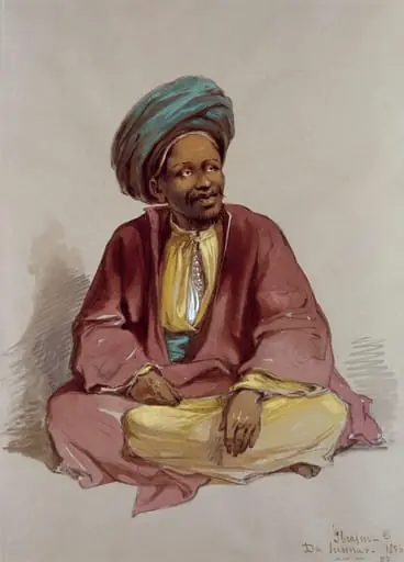 Portrait of Ibrahim, a Muslim from Sennar