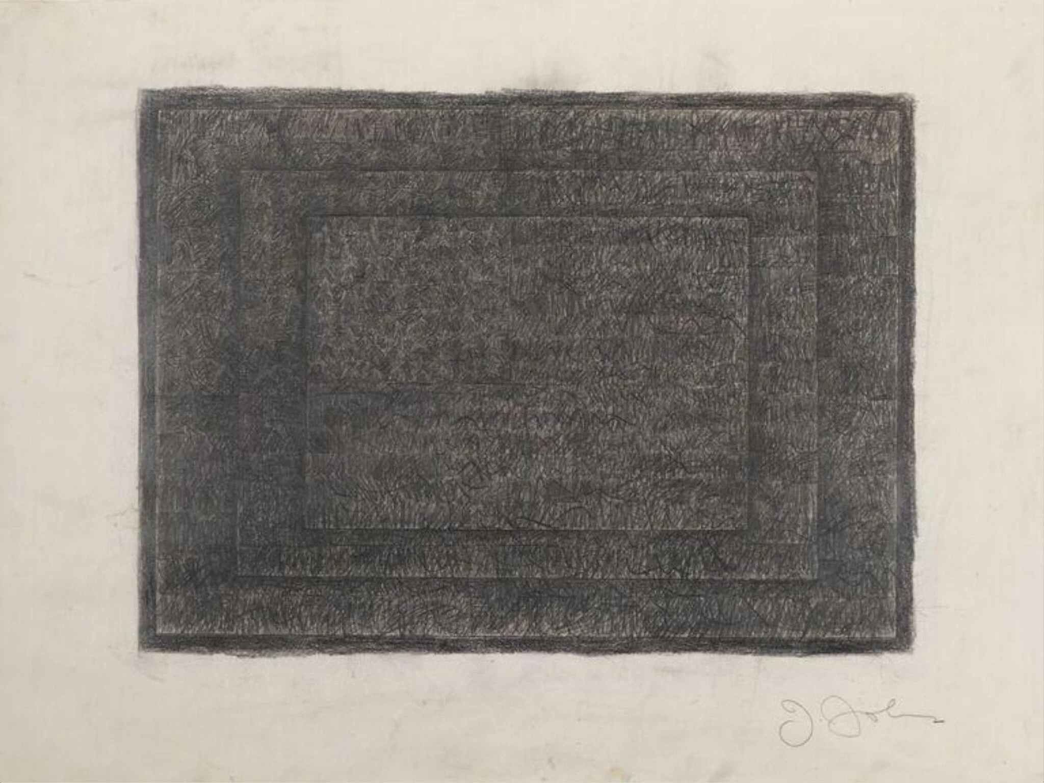Three Flags, by Jasper Johns, 1959
