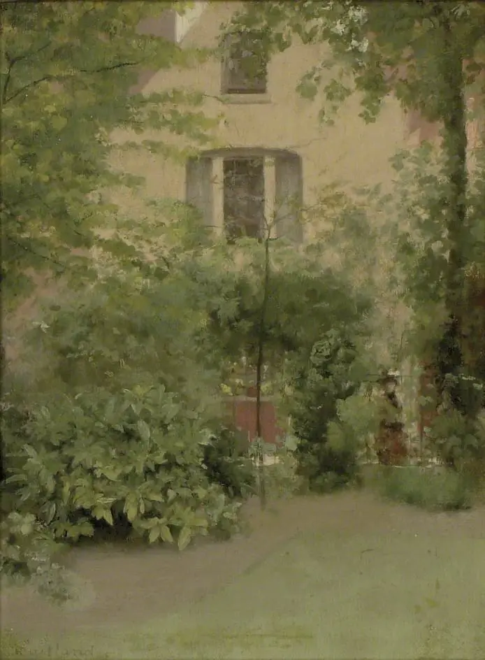 A House seen through Trees