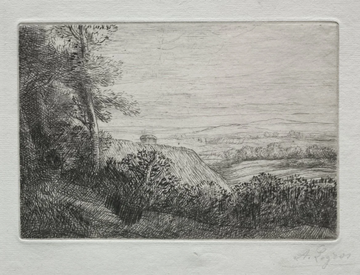 Les dernière Rayons de Soleil, by Alphonse Legros, 1884